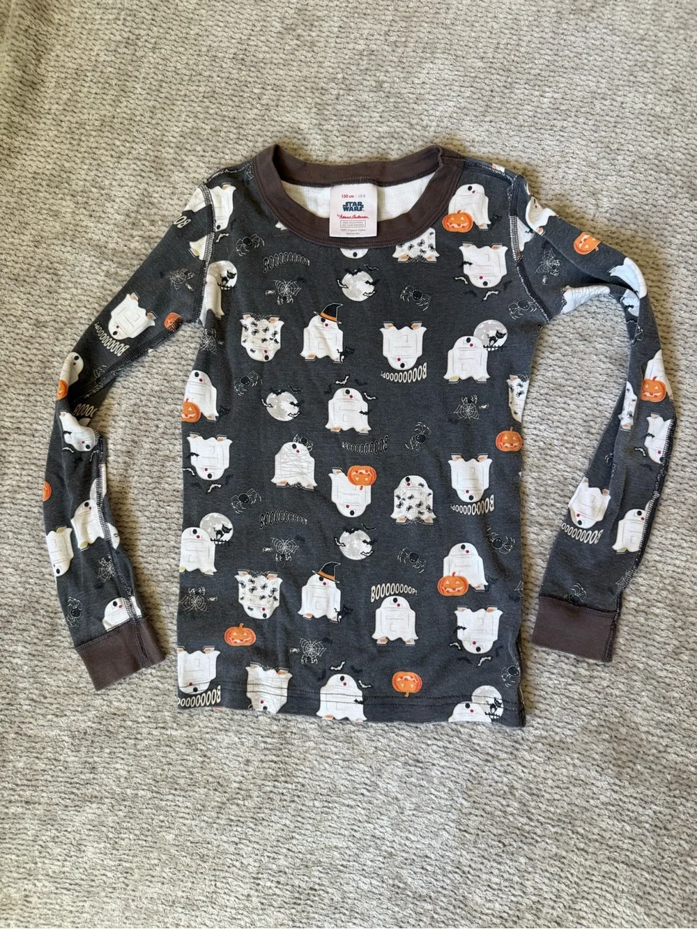 Hanna Andersson Star Wars Halloween Organic Cotton Pajama Set Size 8